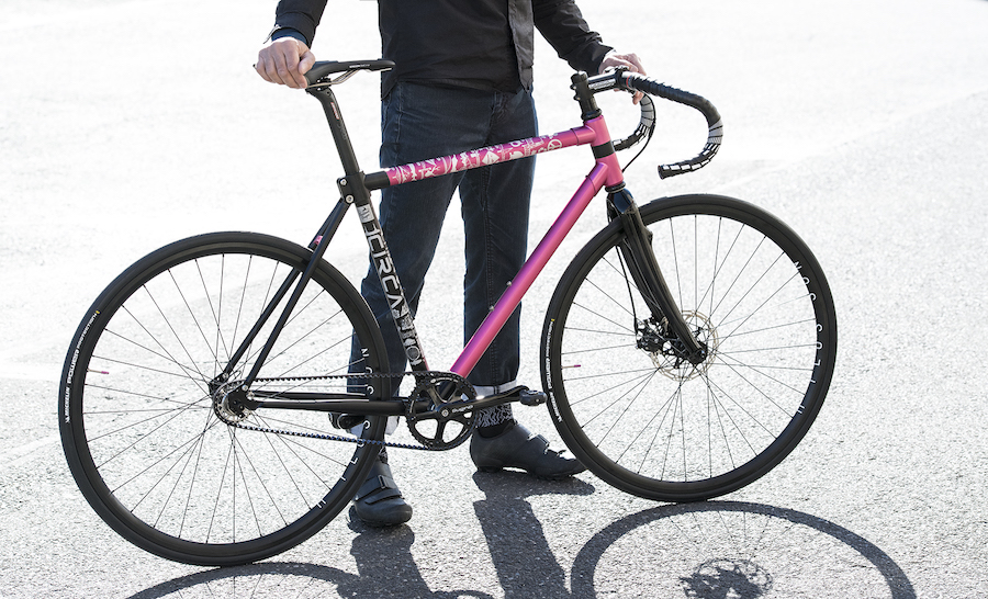 single speed belt drive bicycle